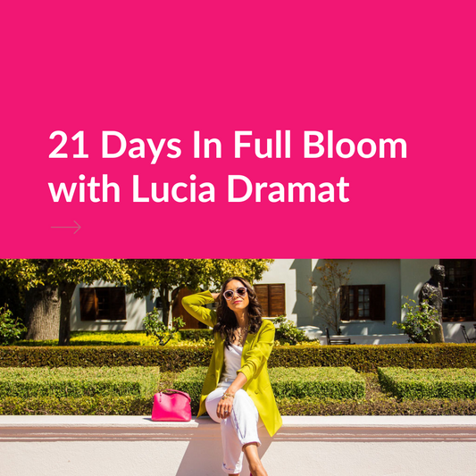 21 Days In Full Bloom Book + Programme